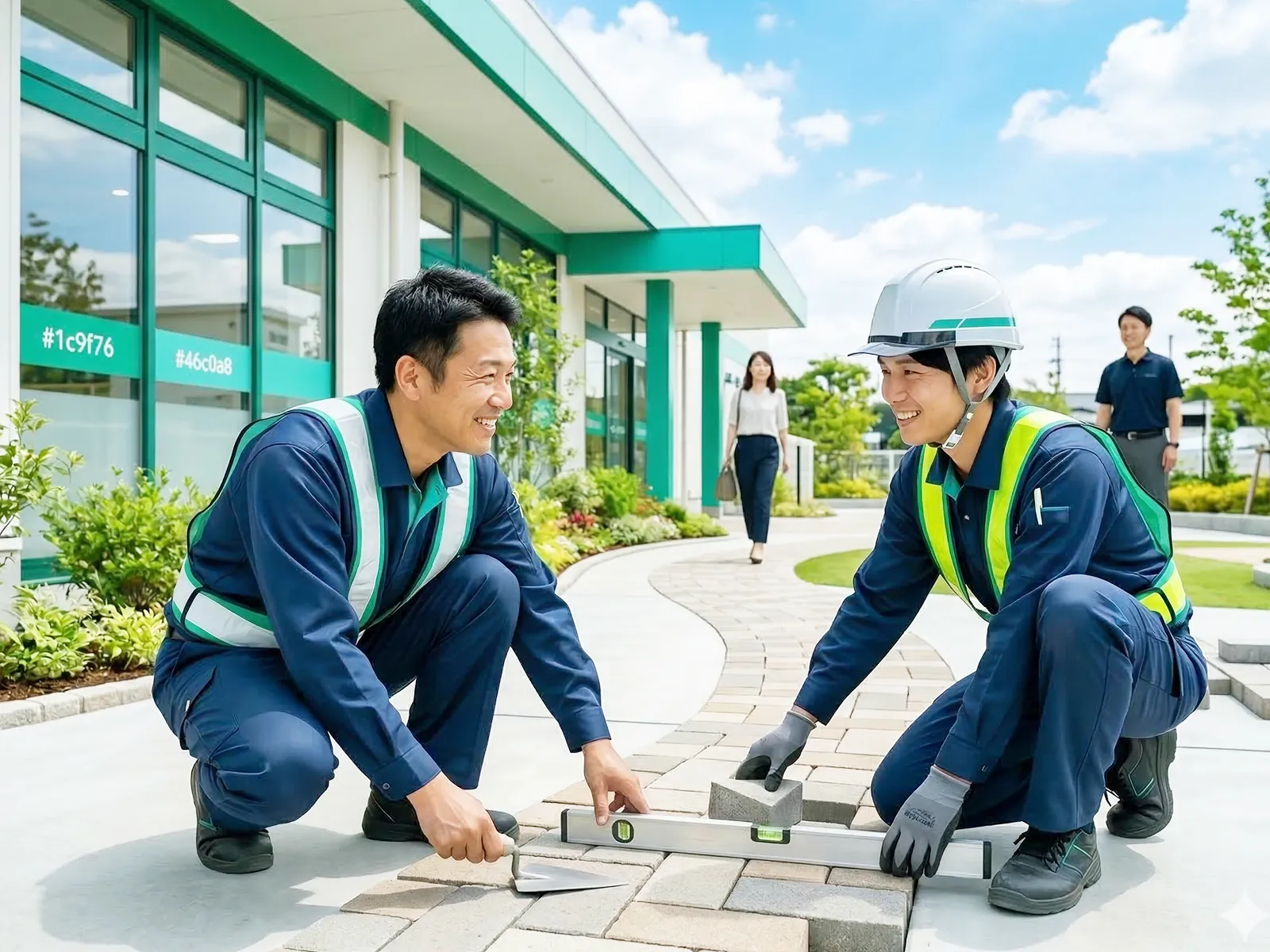 外構工事の施工管理
